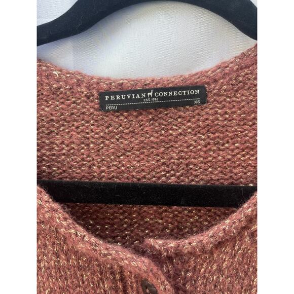 peruvian connection womans baby alpaca‎ sweater - Picture 5 of 11